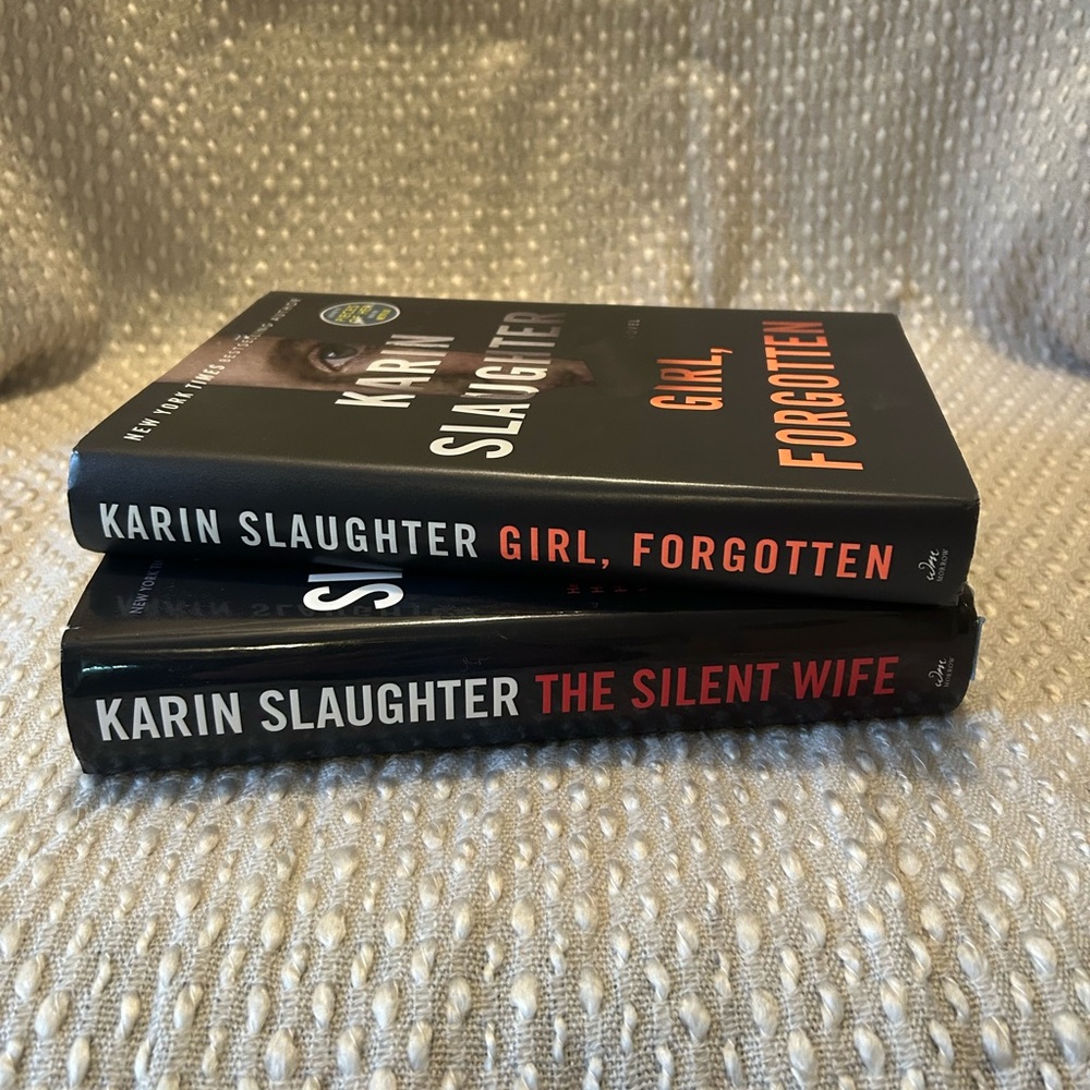 Karin Slaughter Book Set - Girl, Forgotten & The Silent Wife